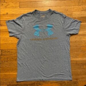 Under Armour Men's Blue Heather Tee
